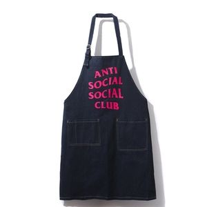 anti social social club apron